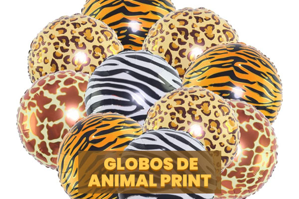 Globos de Animal Print