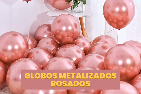 Globos Metalizados Rosados